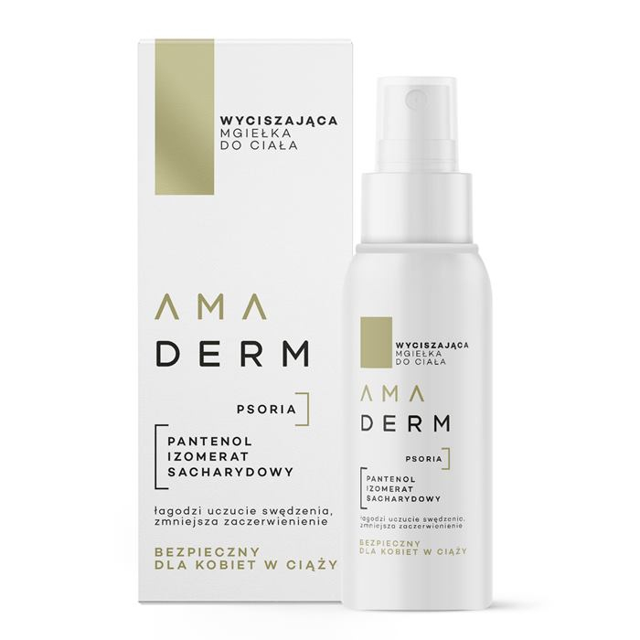 Amaderm Psoria Mgiełka do ciała wyciszająca, 50 ml