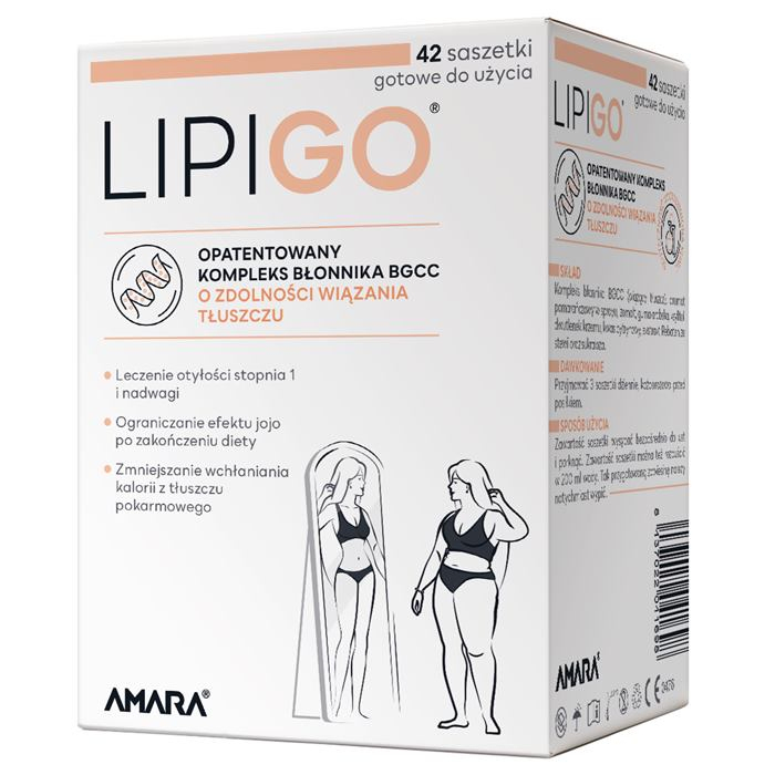 Amara LipiGo saszetki, 42 szt.