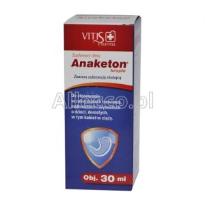 Anaketon krople 30 ml / Zaburzenia trawienia