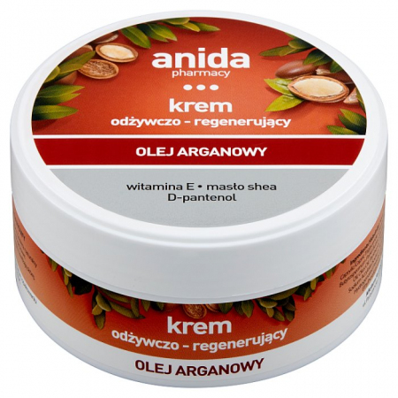 ANIDA Krem odżywczo regenerujący z olejkiem arganowym 125 g