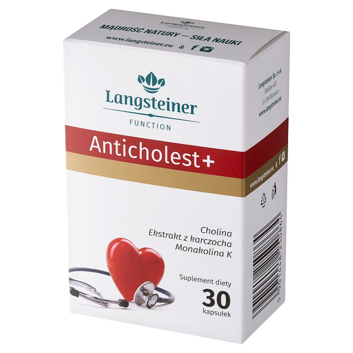 Anticholest+ 30 kapsułek
