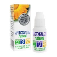 Antotalgin Natural krople do uszu z nagietkiem na ból ucha, 15 g