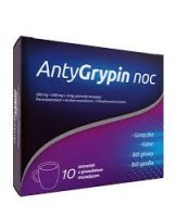 Antygrypin Noc 10 saszetek z granulatem do sporządzenia zawiesiny