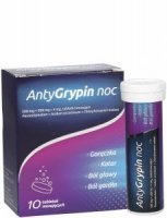 Antygrypin Noc 10 tabletek musujących