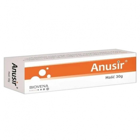 Anusir maść kojąco-nawilżająca do pielęgnacji okolic odbytu, 30 g