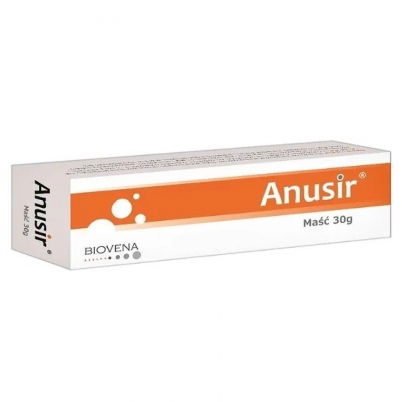 Anusir maść kojąco-nawilżająca do pielęgnacji okolic odbytu, 30 g