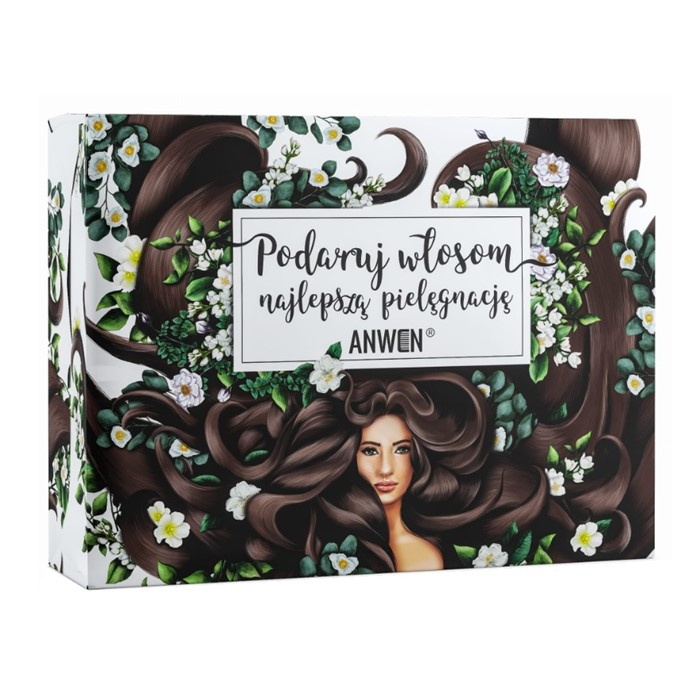 Anwen Zestaw Podarunkowy szampon zwiększający objętość + maska + serum wygładzające