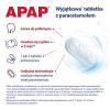 Apap 500 mg 100 tabletek powlekanych