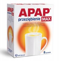 Apap Przeziębienie Max 8 saszetek