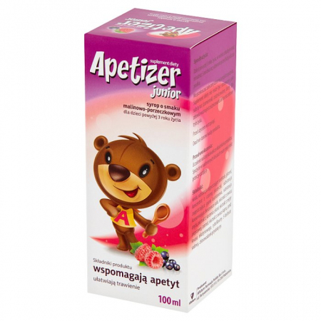 Apetizer smak malinowo-porzeczkowy) syrop 100 ml