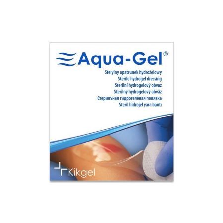 AQUA-GEL Sterylny opatrunek hydrożelowy 22cm x 28cm 1 szt.