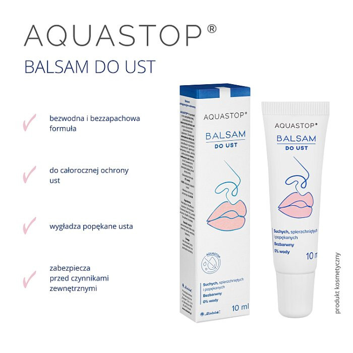 Aquastop balsam do ust, 10 ml