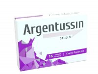 Argentussin Gardło (smak czarna porzeczka) 16 past.