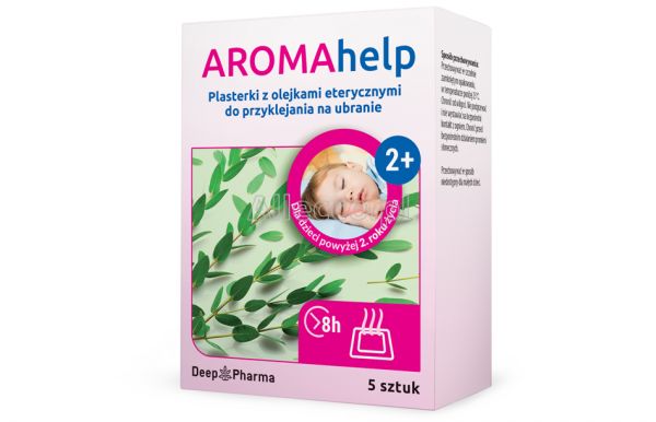 AromaHelp plastry na ubranie 5 szt.