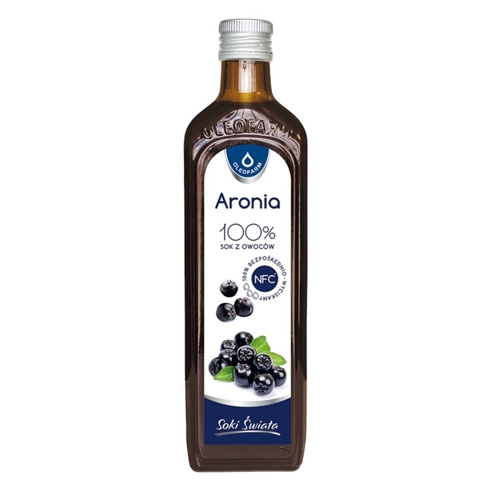 Aronia 100% sok, 490 ml