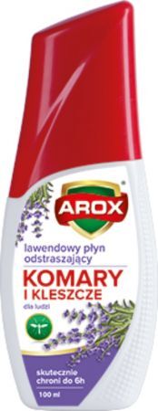 AROX Lawendowy płyn odstraszający komary i kleszcze 50 ml