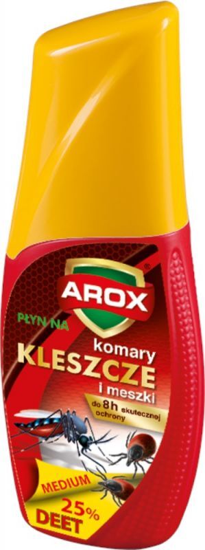 AROX Płyn Deet Medium na komary, kleszcze i meszki 100 ml