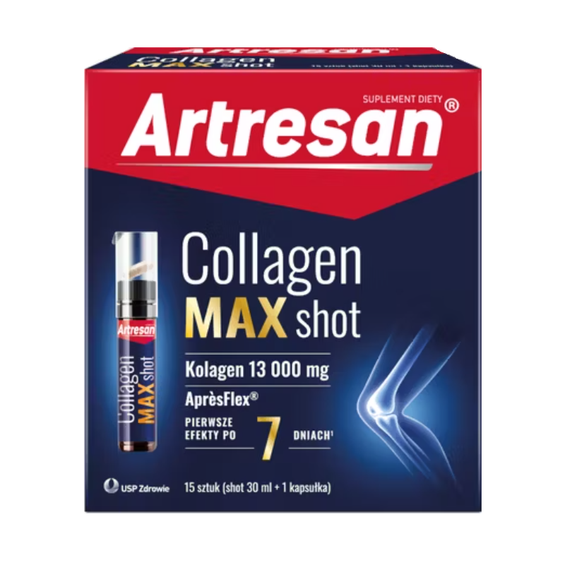 Artresan Collagen Max Shot ampułki 30 ml z kapsułką, 15 szt.