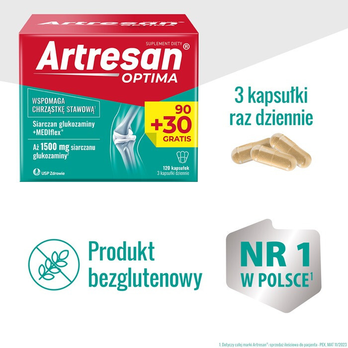 Artresan Optima kapsułki, 120 szt.