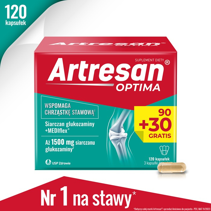 Artresan Optima kapsułki, 120 szt.