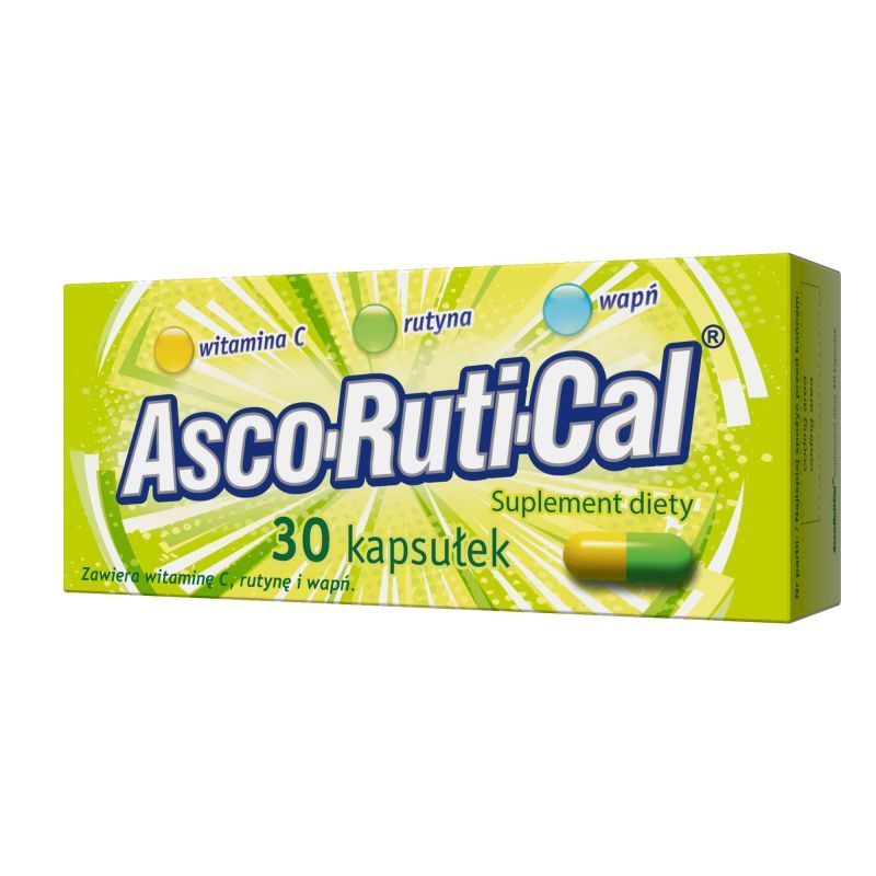 Ascorutical kapsułki, 30 szt.