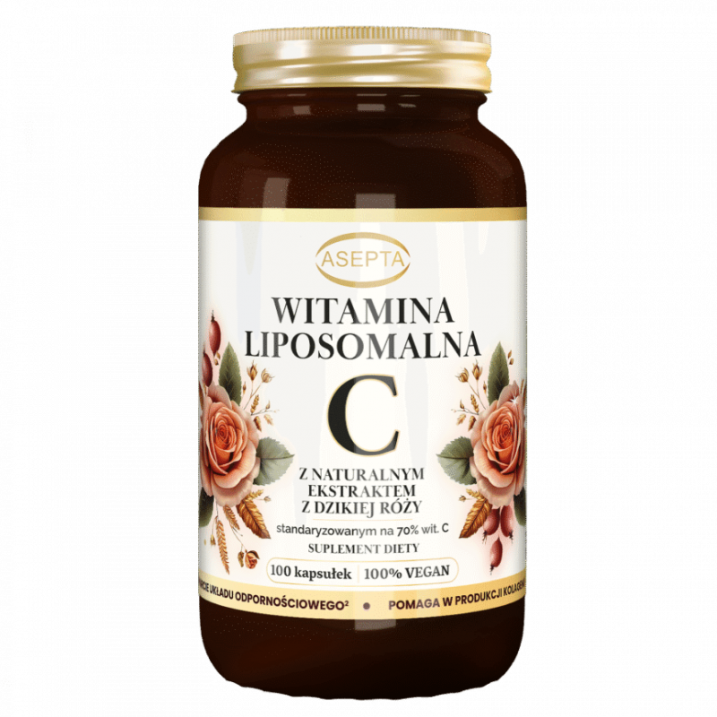 Asepta Witamina C liposomalna kapsułki, 100 szt.