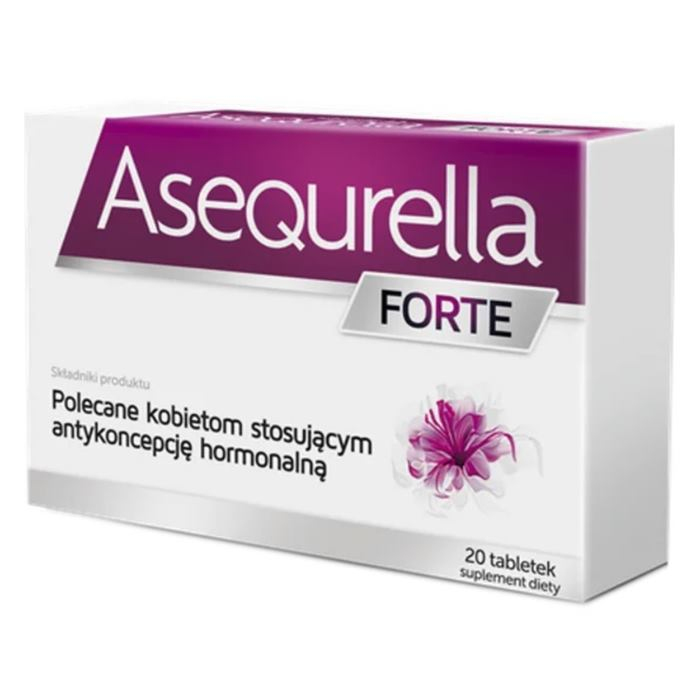 Asequrella Forte tabletki, 20 szt.