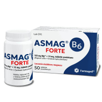 Asmag B6 Forte tabletki powlekane, 50 szt.