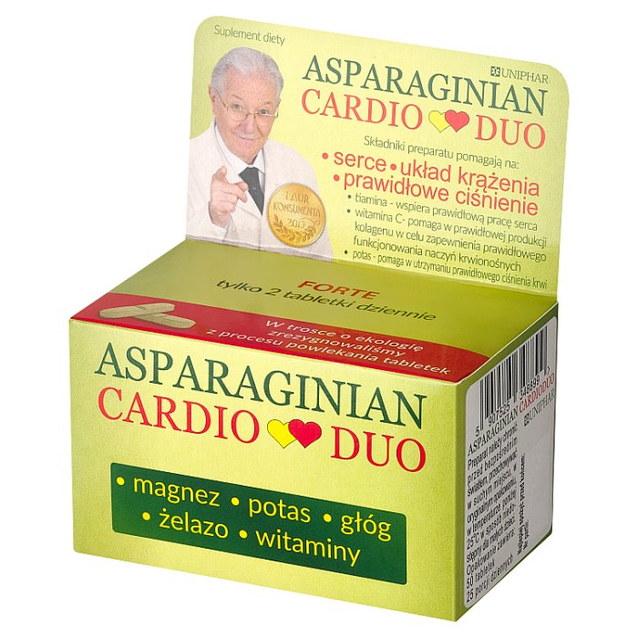 Asparaginian Cardioduo tabletki, 50 szt.