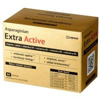 Asparaginian Extra Active tabletki z magnezem i potasem, 60 szt.