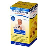 Asparaginian Extra Premium forte 30 kapsułek o przedłużonym uwalnianiu