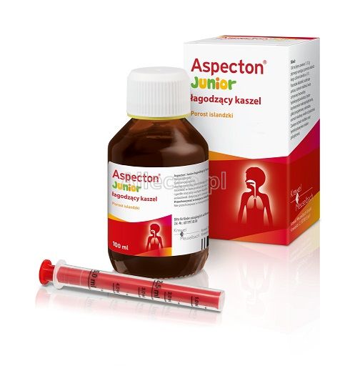 Aspecton Junior syrop 100 ml / Suchy kaszel
