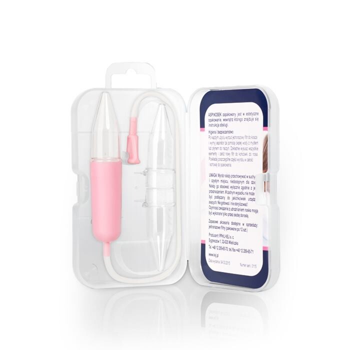 ASPINOSEK Aspirator do nosa + 3 końcówki