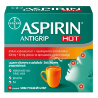 Aspirin Antigrip Hot saszetki, 20 szt.