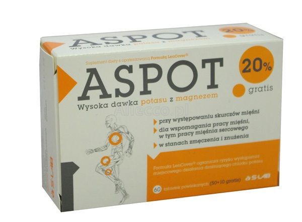 Aspot tabletki, 60 szt.