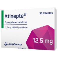 Atinepte 12,5 mg 30 tabletek powlekanych