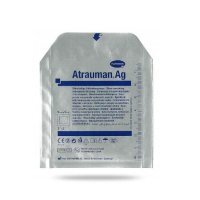 Atrauman Ag opatrunek leczniczy z maścią ze srebrem 5 cm x 5 cm, 1 szt.