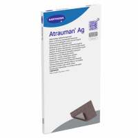 Atrauman Ag opatrunek z maścią ze srebrem 10 cm x 20 cm, 1 szt.