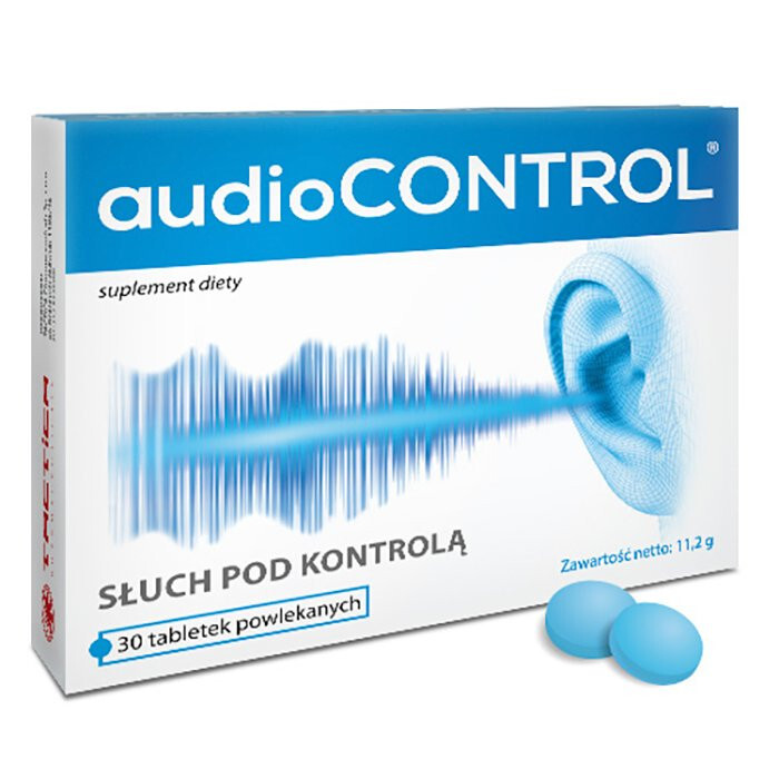 Audiocontrol, tabletki powlekane, 30 szt.