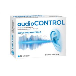 Audiocontrol, tabletki powlekane, 30 szt.
