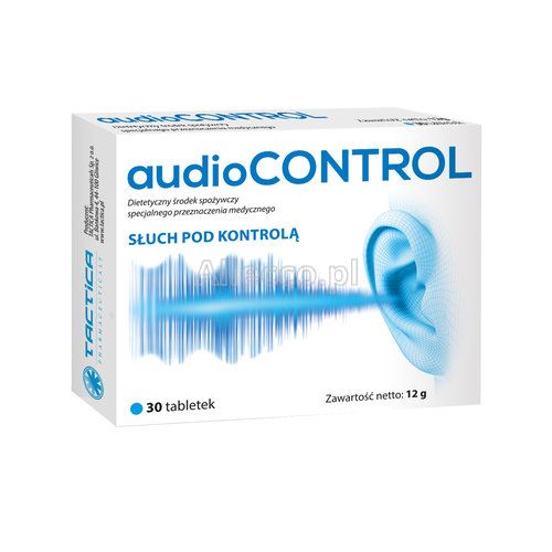 Audiocontrol, tabletki powlekane, 30 szt.
