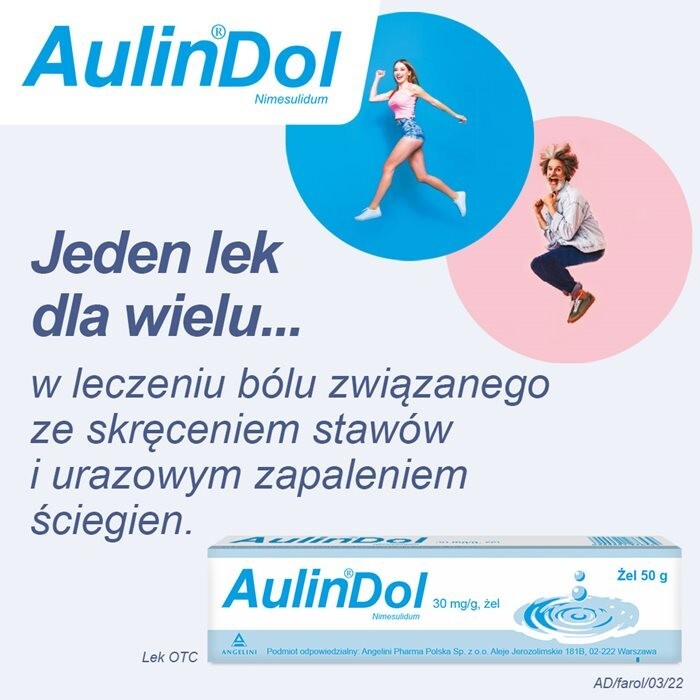 AulinDol 30mg/g żel 50 g