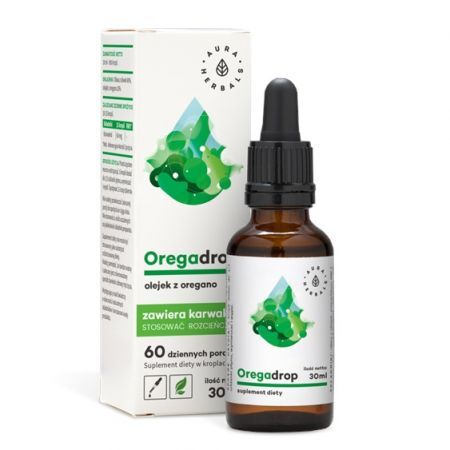 Aura Herbals Oregadrop olejek oregano krople 30ml