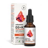 Aura Herbals Witamina D3 4000 +K2 Forte krople, 30 ml