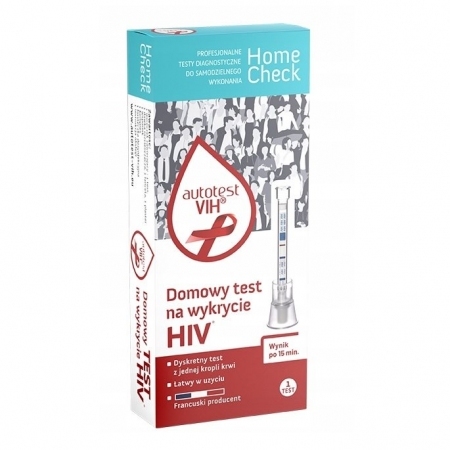 Autotest HIV Domowy test do wykrywania HIV 1 szt.