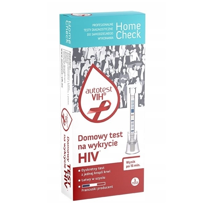 Autotest HIV Domowy test do wykrywania HIV 1 szt.