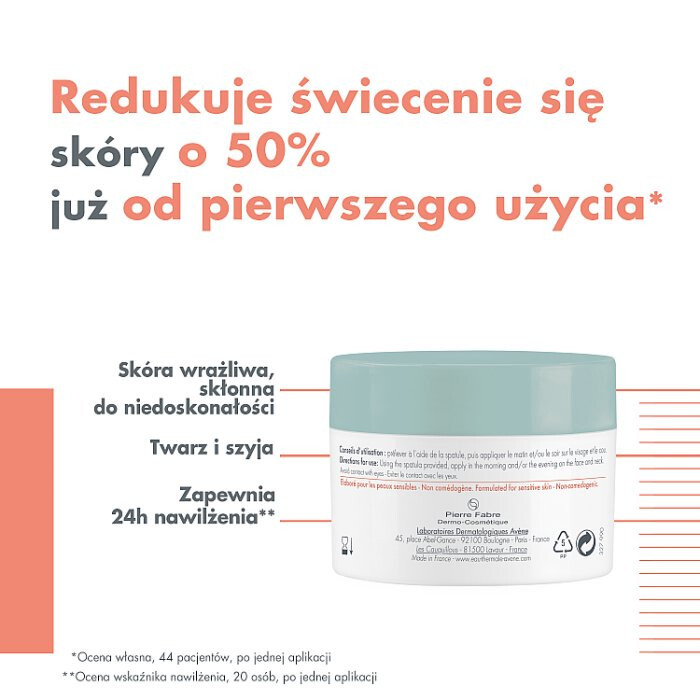 Avene Cleanance Aqua-Gel matujący żel do skóry wrażliwej 50 ml