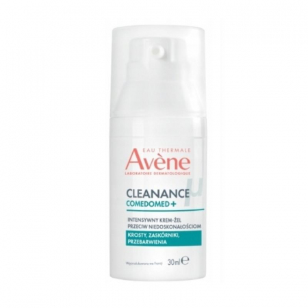 Avene Cleanance Comedomed+ Intensywny krem-żel przeciw niedoskonałościom, 30 ml