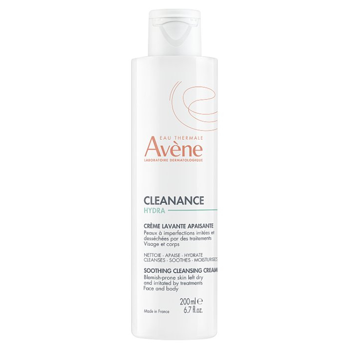 Avene Cleanance Hydra oczyszczający krem łagodzący do skóry wrażliwej, 200 ml