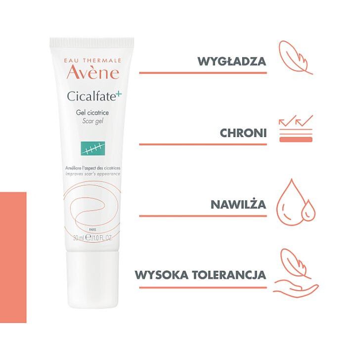 Avene Eau Thermale Cicalfate+ żel na blizny, 30 ml